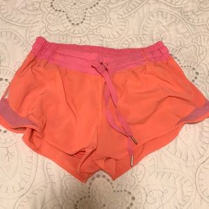 Lulu running shorts